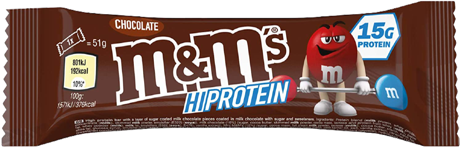 

Протеиновый батончик Mars M&M’s hi Protein Bar Chocolate (51 грамм)