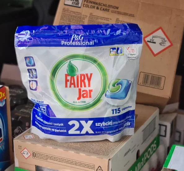 

Капсулы для посудомоечных машин фейри Fairy Jar All in 1, 115 шт