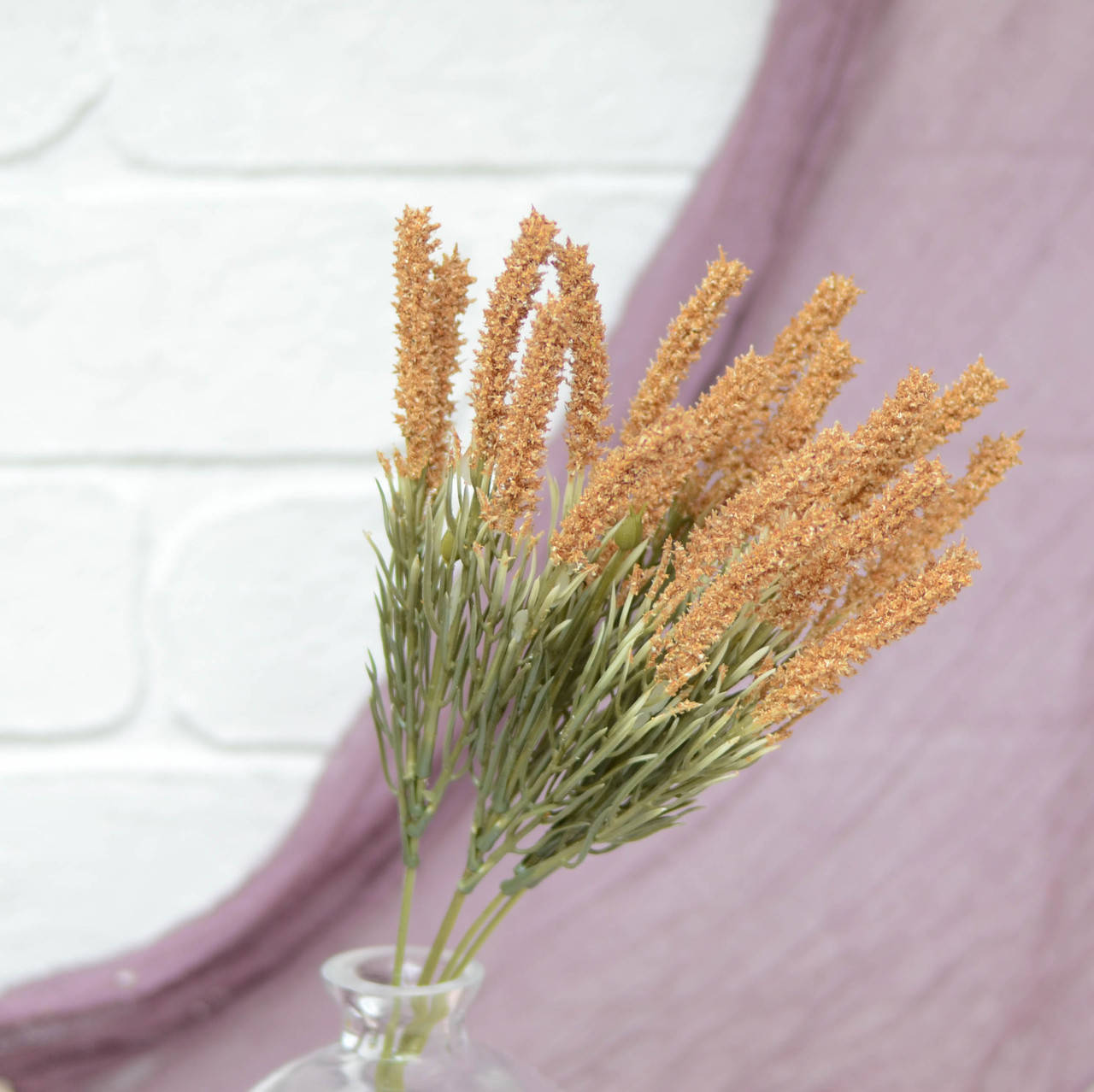 

Букет зелени вереска. оранжевой, Оранжевый