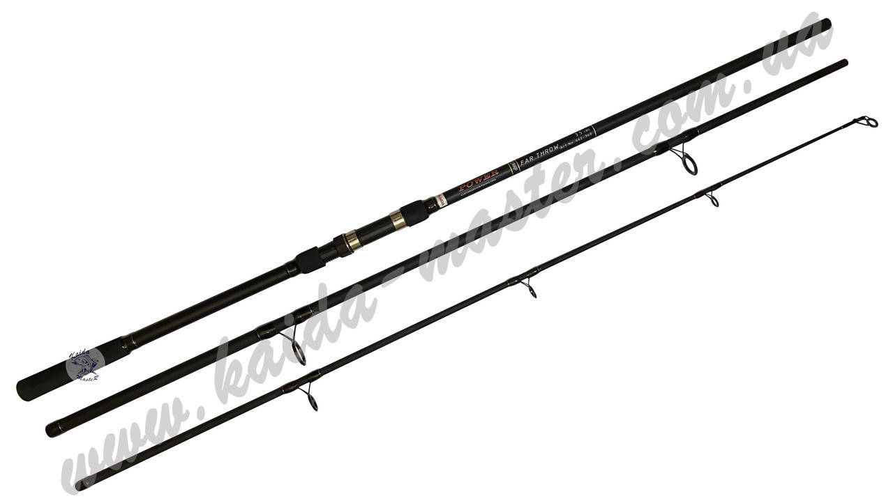 

Карповое удилище Kaida Power 4.2 метра, тест 3,5lb, Черный