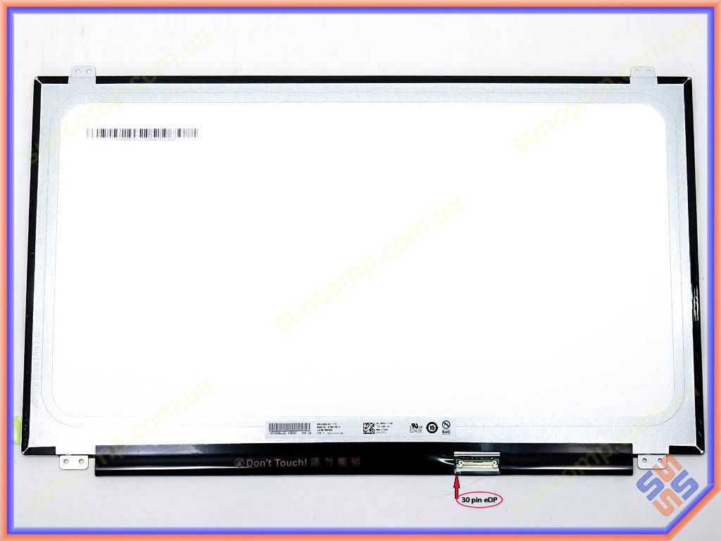 

Матрица B156XW04 V.8 15.6" Slim eDP (1366*768, 30pin справа, ушки сверху-снизу) Глянцевая.