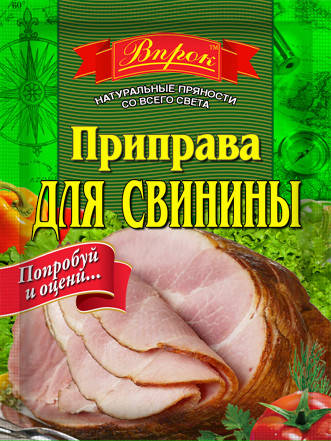 

Приправа для свинины 30 г ТМ "Впрок"