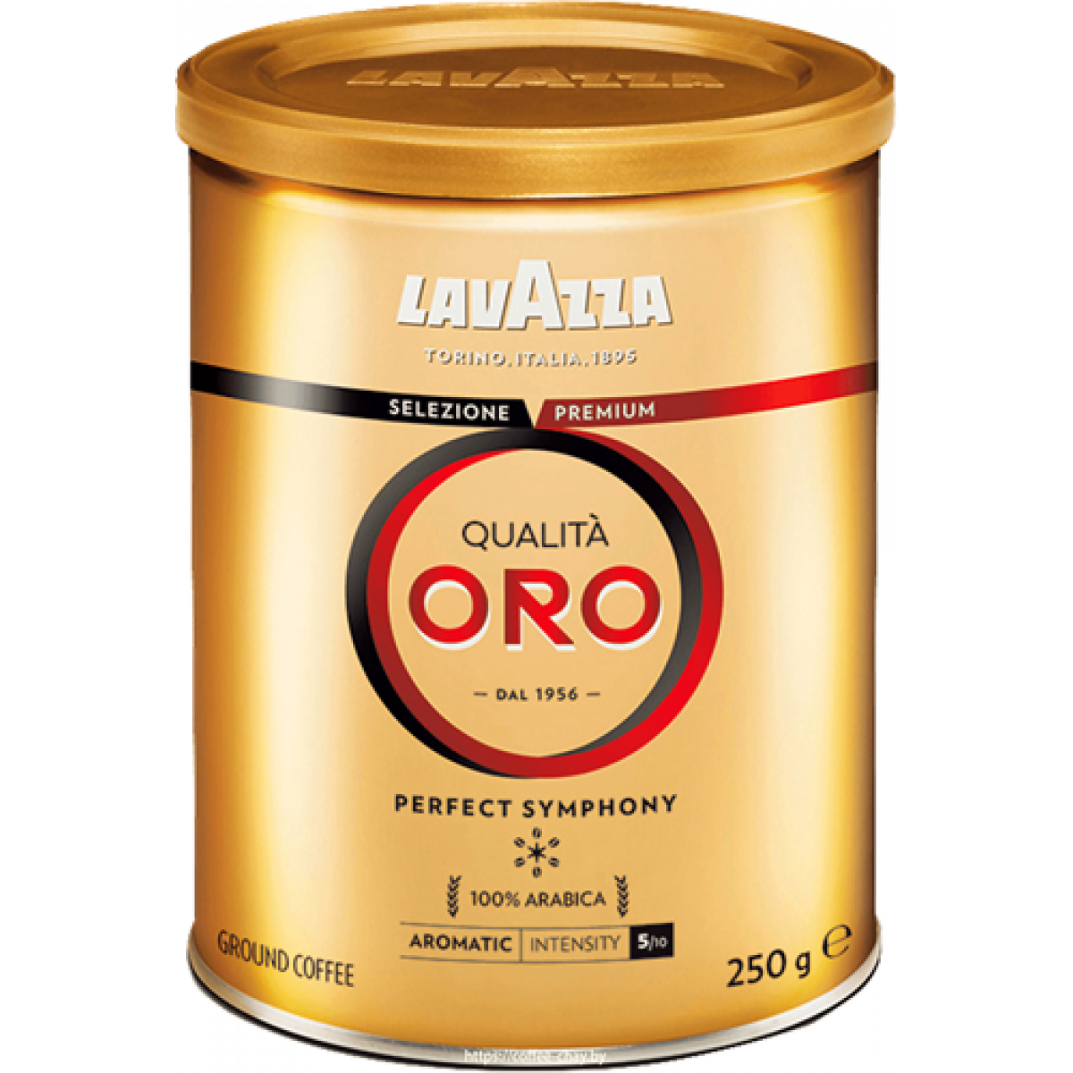 

Кофе молотый Lavazza Qualità Oro 100% арабика 250 г в жестяной банке