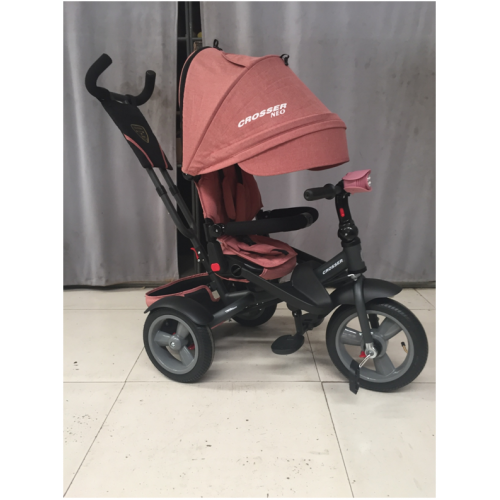 

CROSSER T-400 NEO ECO AIR персиковый детский трехколесный велосипед