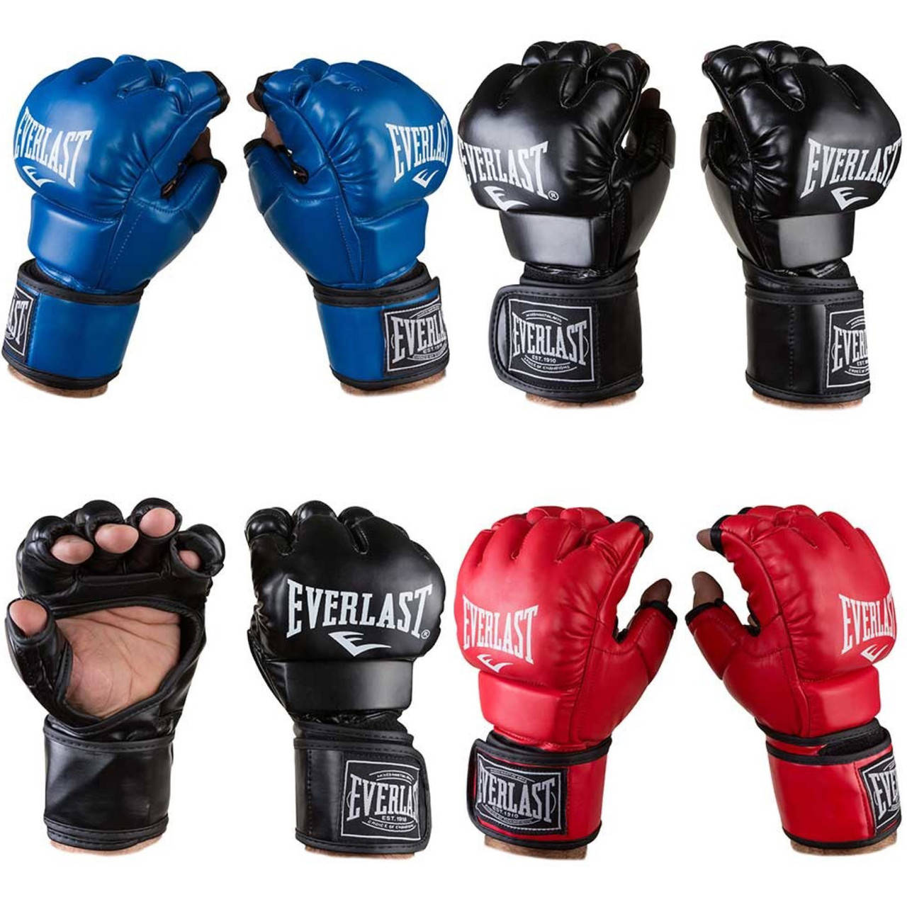 

Перчатки Evelast MMA, Черный