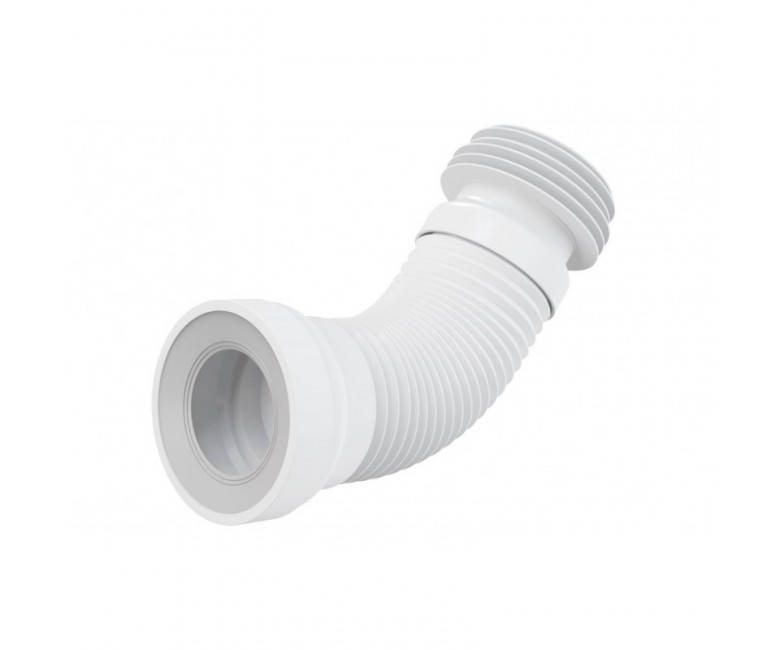 

Гофра унитазная AlcaPlast A97 длина 280-550 мм диаметр 110 мм, Белый