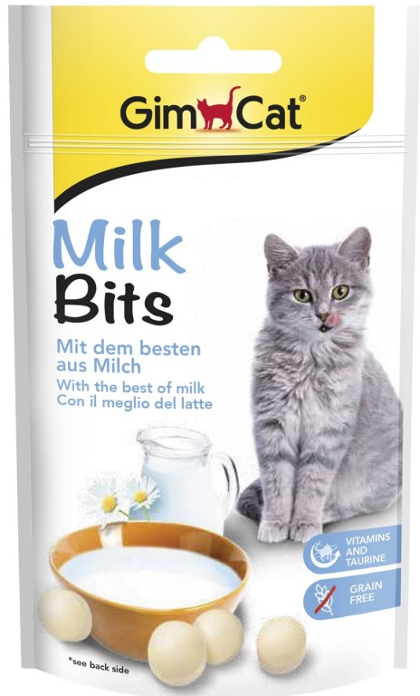 

GimCat MilkBits витаминизированные лакомства с молоком 40 г