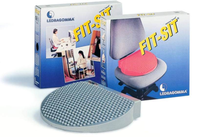 

Подушка массажная балансировочная Ledragomma Fit Sit 38 см, Серый