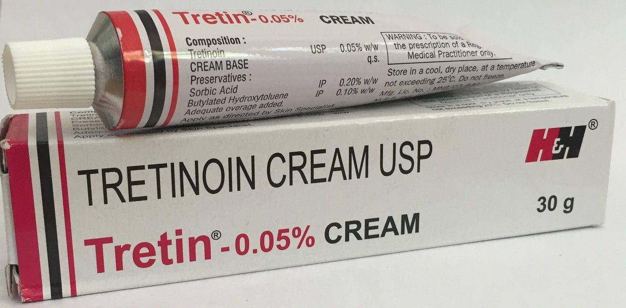 

Третиноин крем от прыщей Tretin 0.05%, 30г. Срок до 09.2023