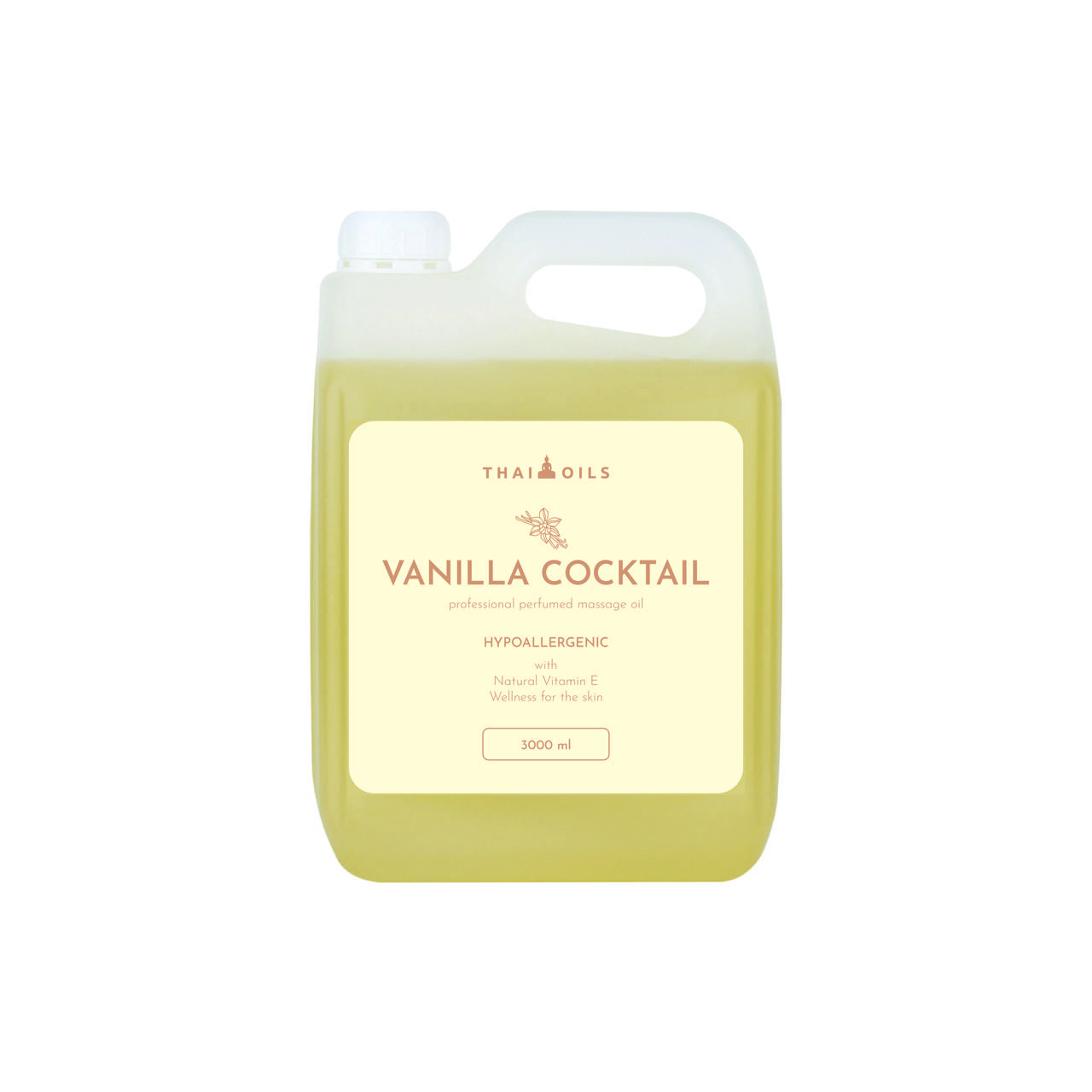 

Профессиональное массажное масло Thai Oils «Vanilla cocktail» Ванильное 3000 ml