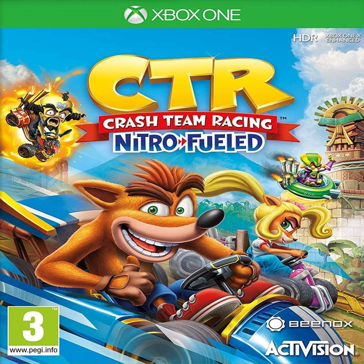 

Crash Team Racing Nitro-Fueled Xbox One (английская версия)