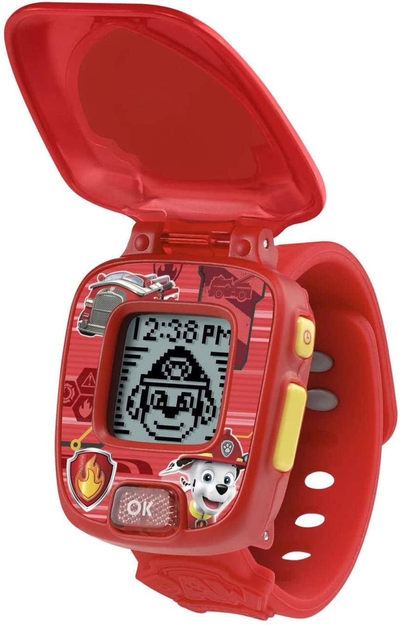 

Интерактивные часы щенячий патруль Маршалл VTech PAW Patrol Marshall, Красный