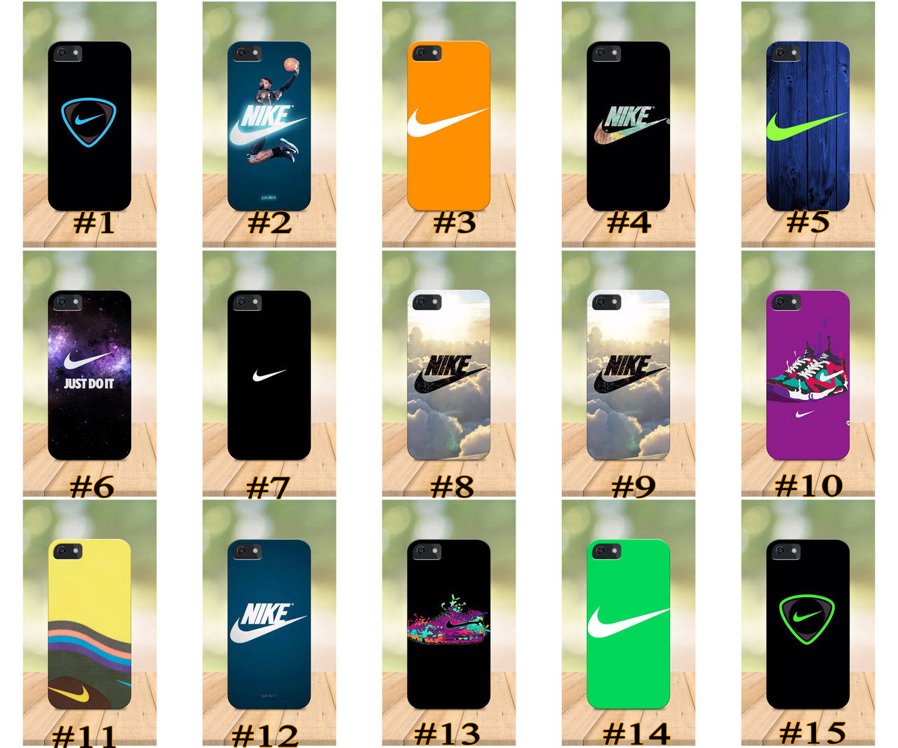 

Чехол на iPhone 5 5s SE 4 4S бампер накладка с принтом в стиле Nike Найк
