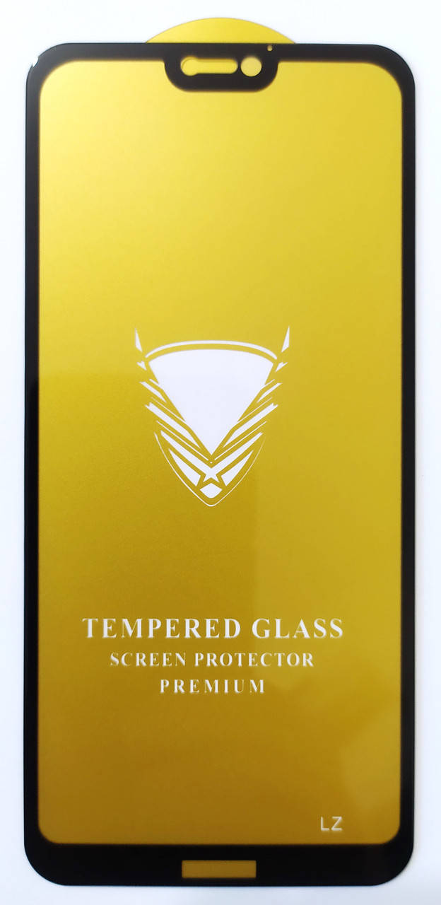 

Защитное стекло для Huawei P20 lite полная проклейка OG Gold Armor Full glue, Черный