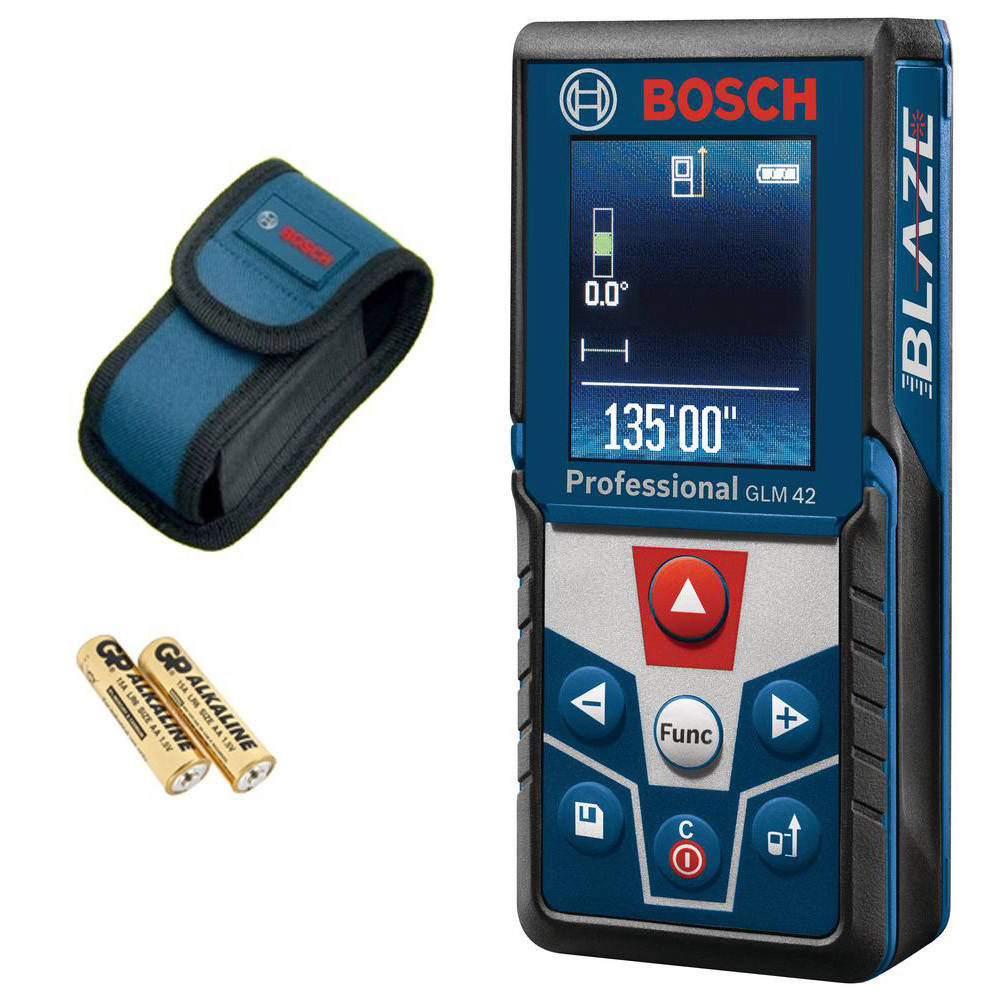 

Лазерный дальномер Bosch GLM 42 Professional (новый, комплект без коробки)