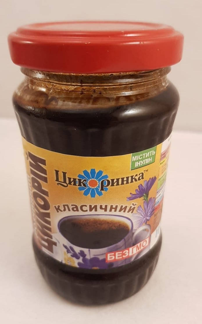 

Цикорий натуральный Классический ТМ Цикоринка 200 г в стеклянной банке