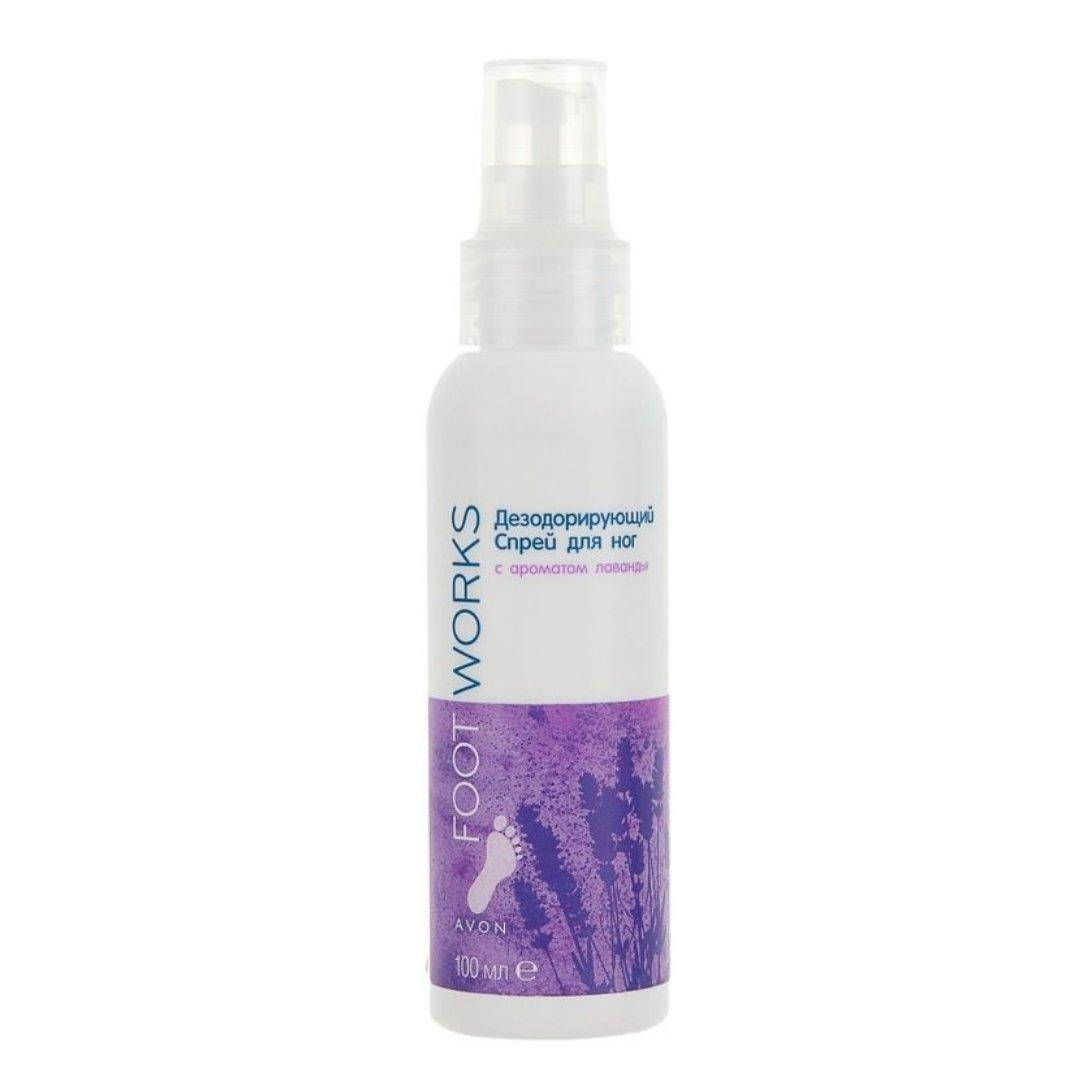 

Освежающий и дезодорирующий спрей для ног "Лаванда" FootWorks AVON 100 ml