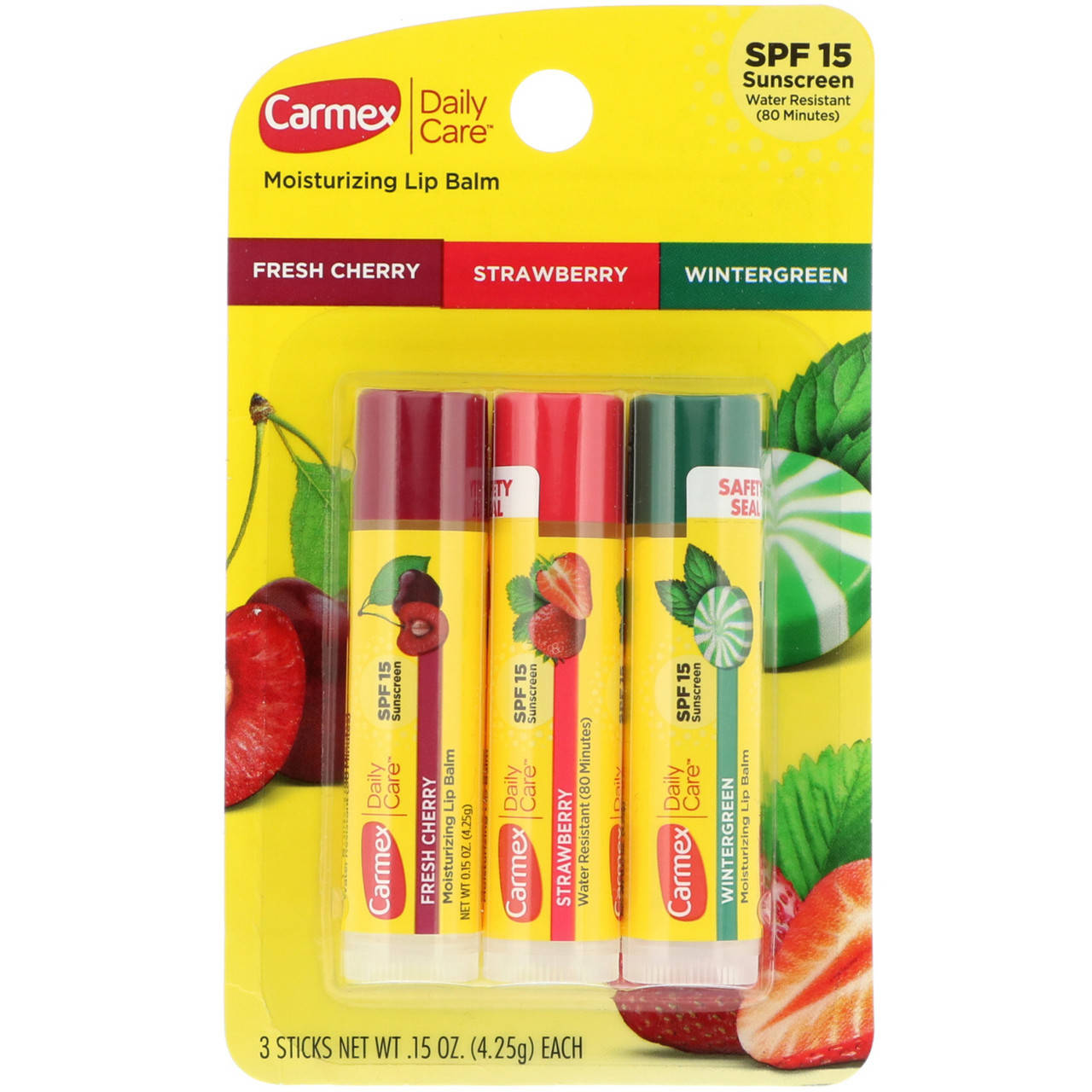 

Набор бальзамов для губ Carmex 3 Pack