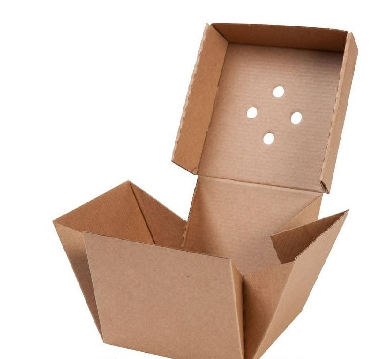 

Коробка для бургеров/сэндвичей 120*120*120, бурая (микрогофрокартон), 100 шт.