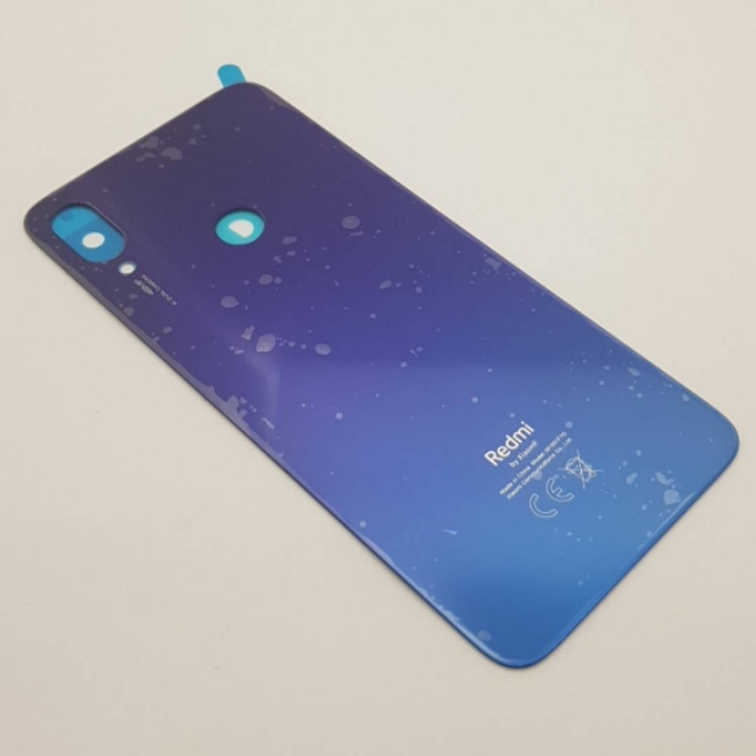 

Задняя крышка Xiaomi Redmi Note 7 синяя Сервисный оригинал новый, Синий