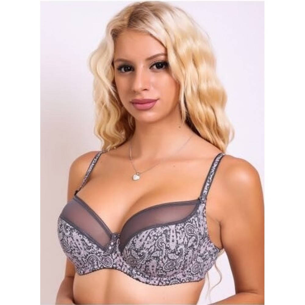 

Бюстгальтер Lanny mode 12781 D 75-95 80D, Серый
