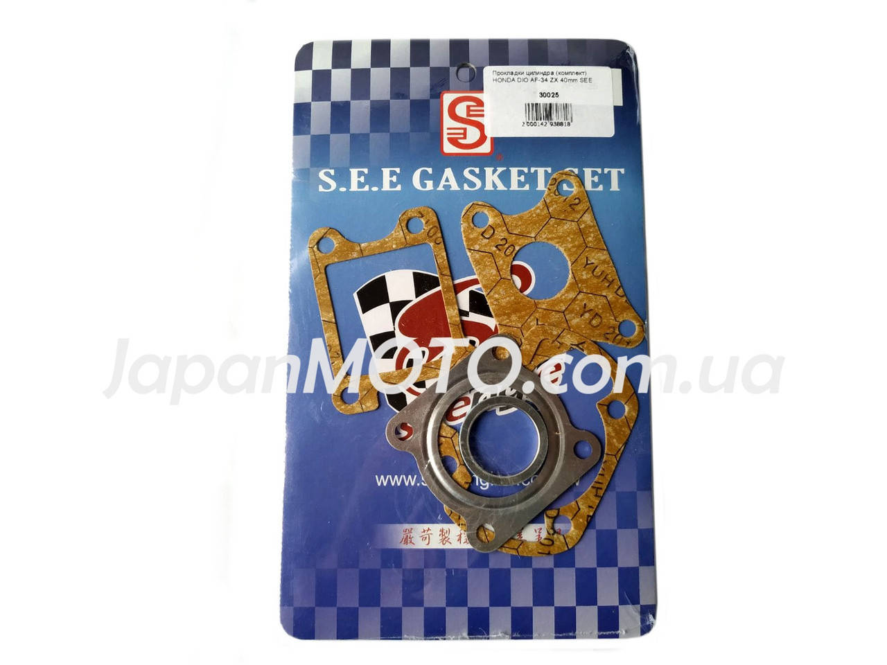 

Прокладки цилиндра (комплект) HONDA DIO AF-34 ZX 40mm SEE