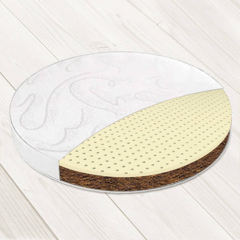 

Матрас детский круглый VIALL Eco Latex 71х71х8
