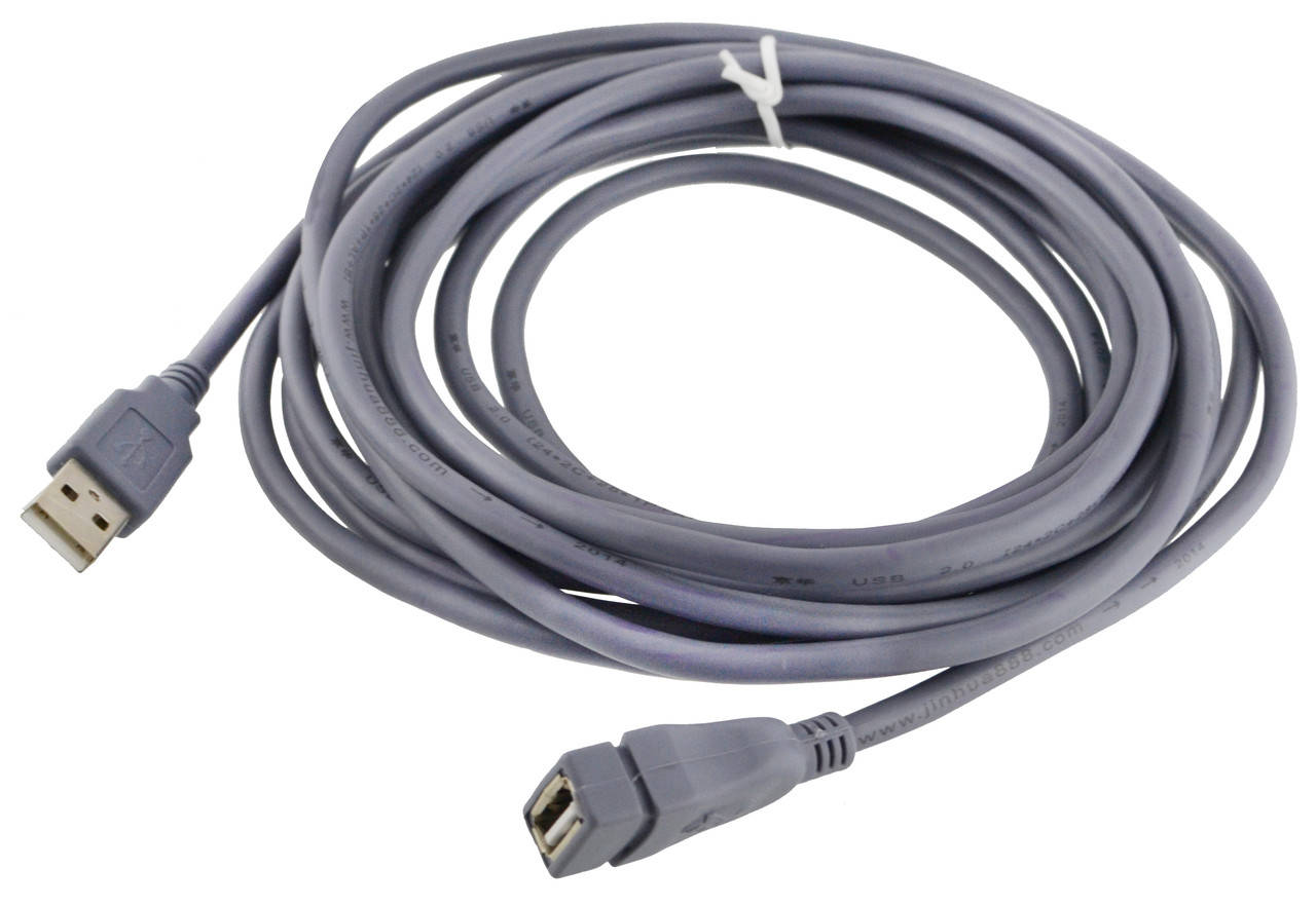 

Кабель удлинитель Dellta USB A - USB F 5 метров Grey (DC2089) PR