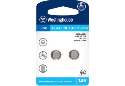 

Батарейка Westinghouse Alkaline G3/ 392/ LR41 (2шт)