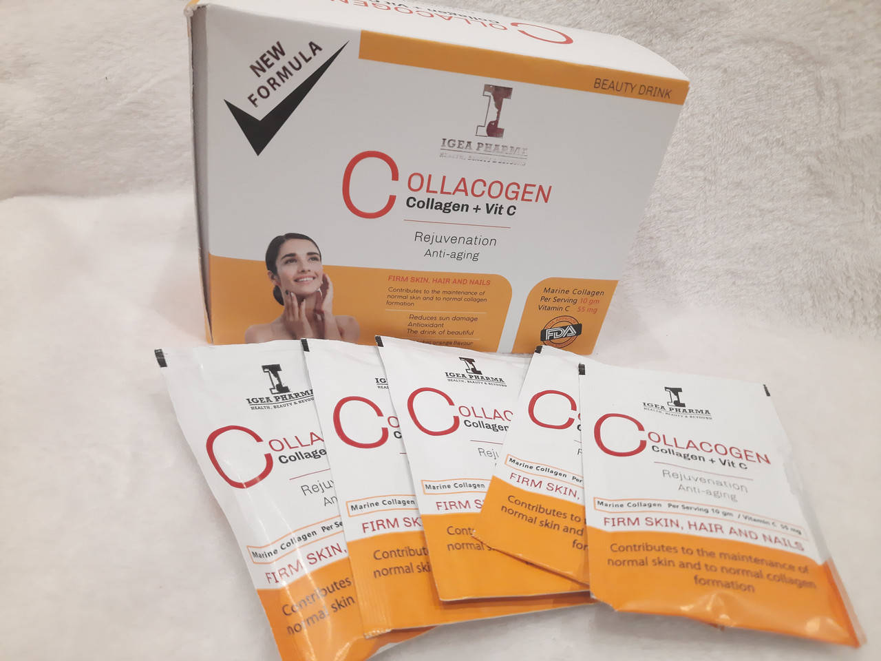 

Collacogen collagen+Vitamin C-омоложение кожи Египет ( саше)