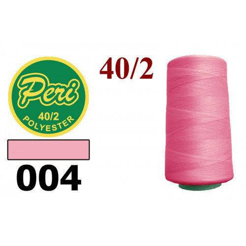 

Нитки для шиття, довжина 4000 яр.,колір 004, рожевий