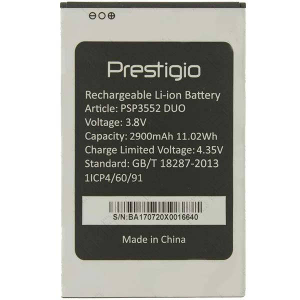

Аккумулятор Батарея Prestigio psp3552 Muze H3