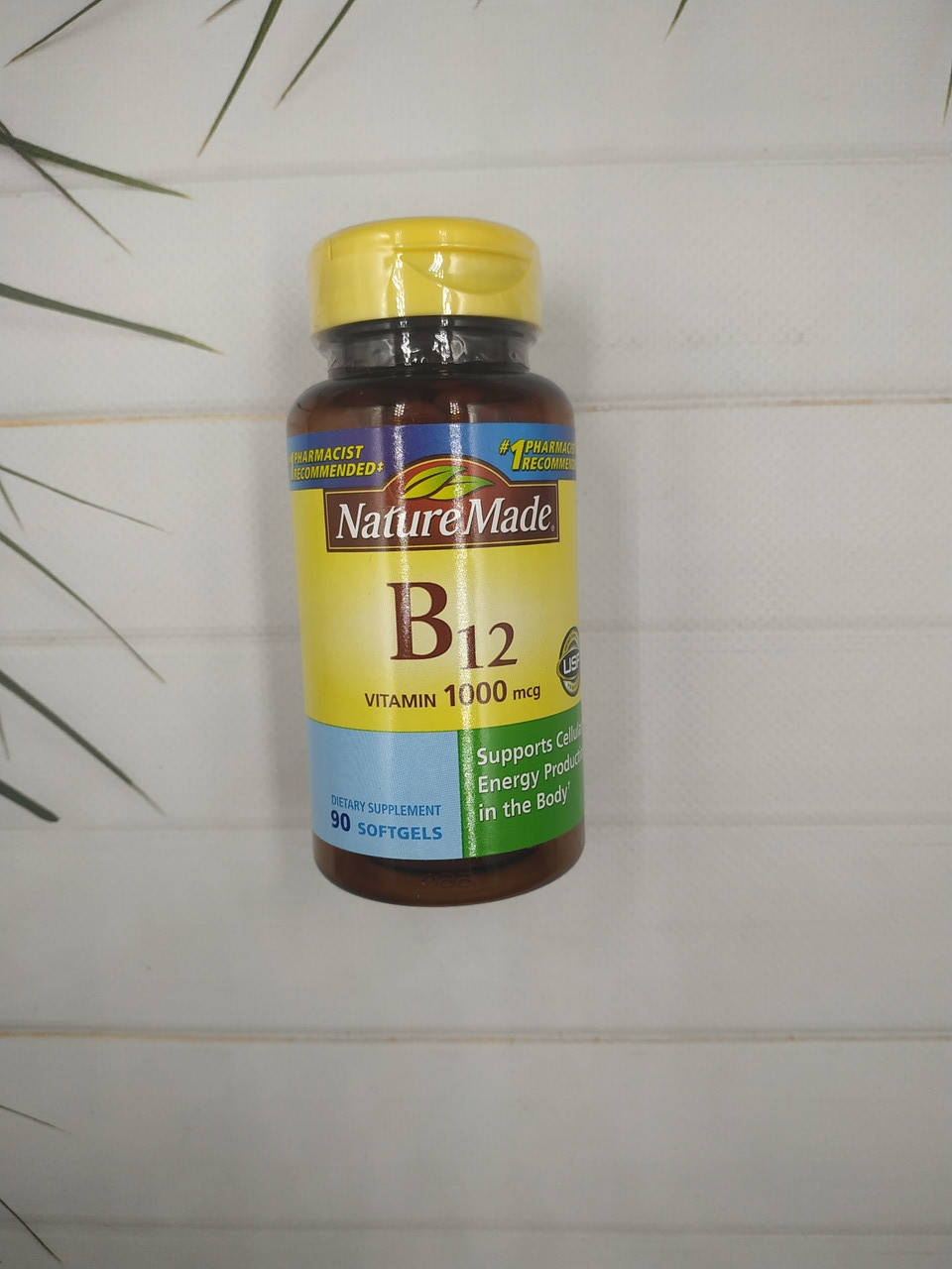 

Nature Made Vitamin B12 90 soft 1000 mcg, витамин Б12 США
