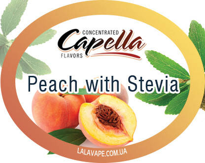 

Ароматизатор Capella Peach with Stevia (Персик со Стевией)