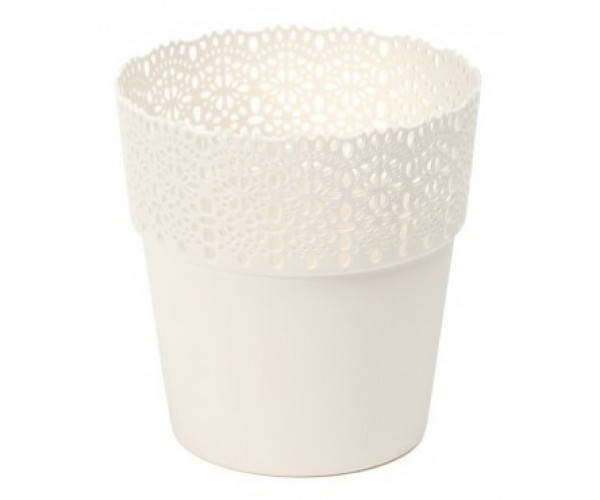 

Вазон Lamela Белла 13,0 см. (кремовий)