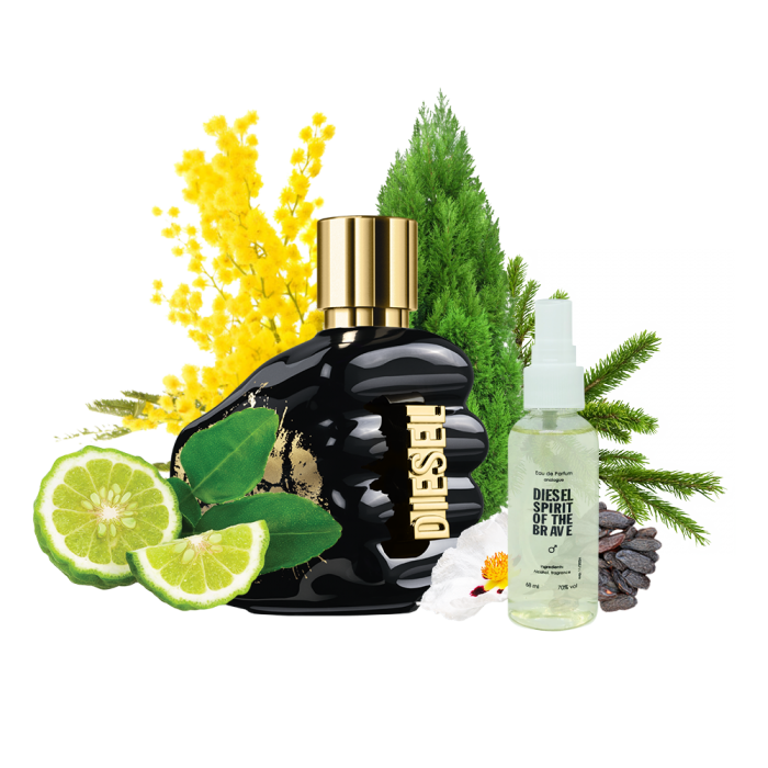 

Парфюмированная вода мужская Diesel Spirit of the Brave Man 68 ml