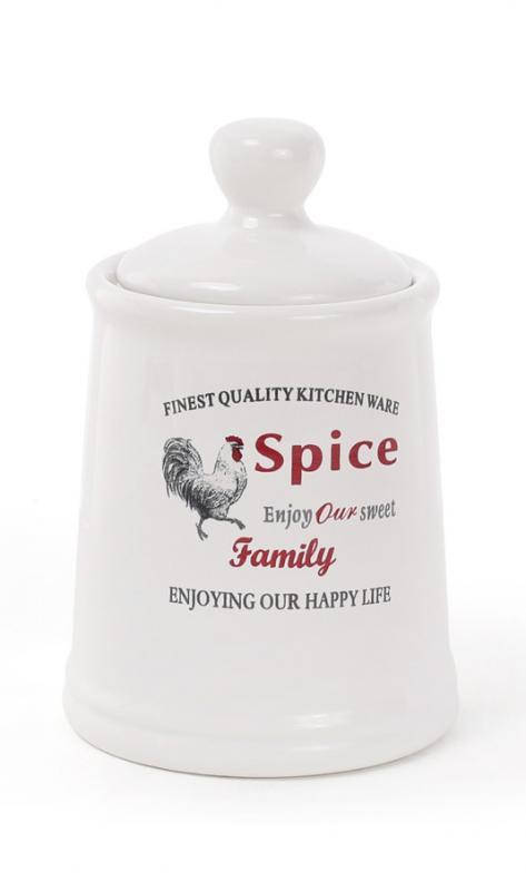 

Банка керамическая "Тоскана" Family SPICE 250мл для хранения сыпучих продуктов