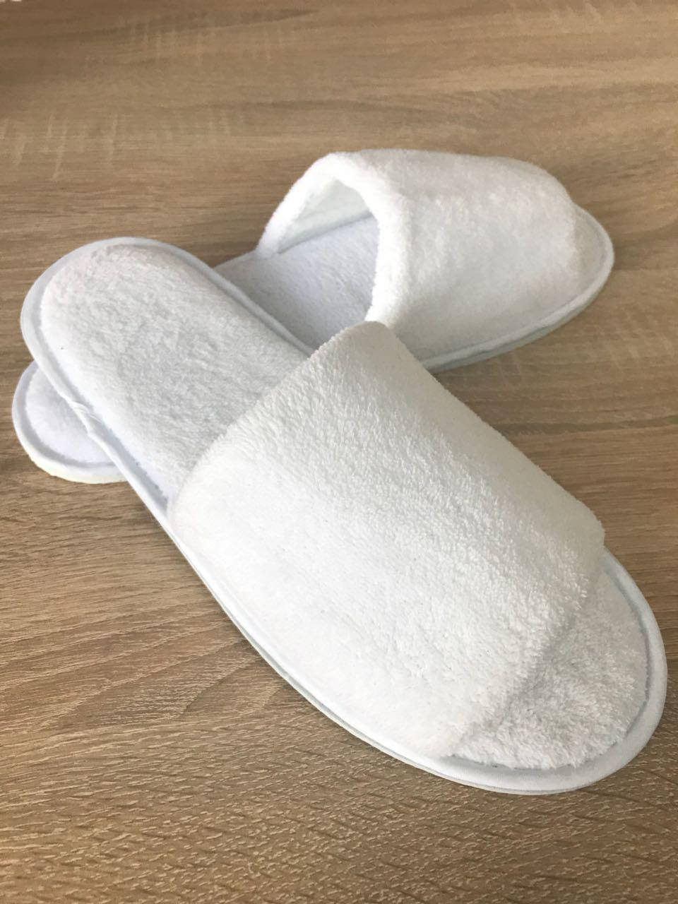 

Тапки отельные флисовые открытые 5 мм