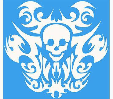 

Трафарет 9,5 см на 10 см