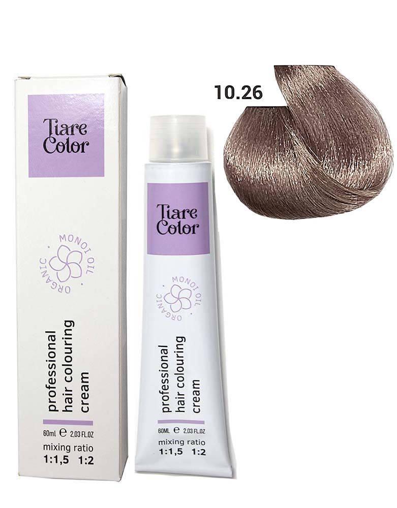 

10.26 Крем-фарба для волосся TIARE COLOR Hair Colouring Cream 60 мл