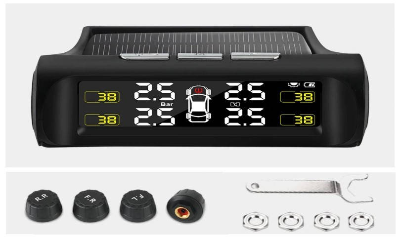 

Система Контроля Давления В Шинах Tpms Жк Ty02-W, Внешние Датчики