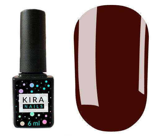 

Гель лак Kira Nails (Кира Наилс) 6 ml, 039 тёмно бордовый