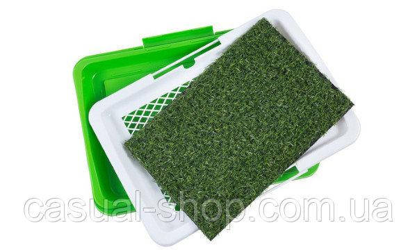 

Домашний туалет для собак Puppy Potty Pad. Качество травки на высшем уровне!