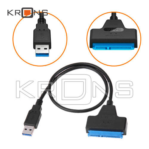 

Переходник USB 3.0 - SATA 2.5 для жесткого диска HDD SSD до 5Гбит/с
