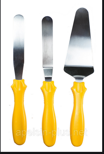 

Шпатель кондитерский набор 3 шт