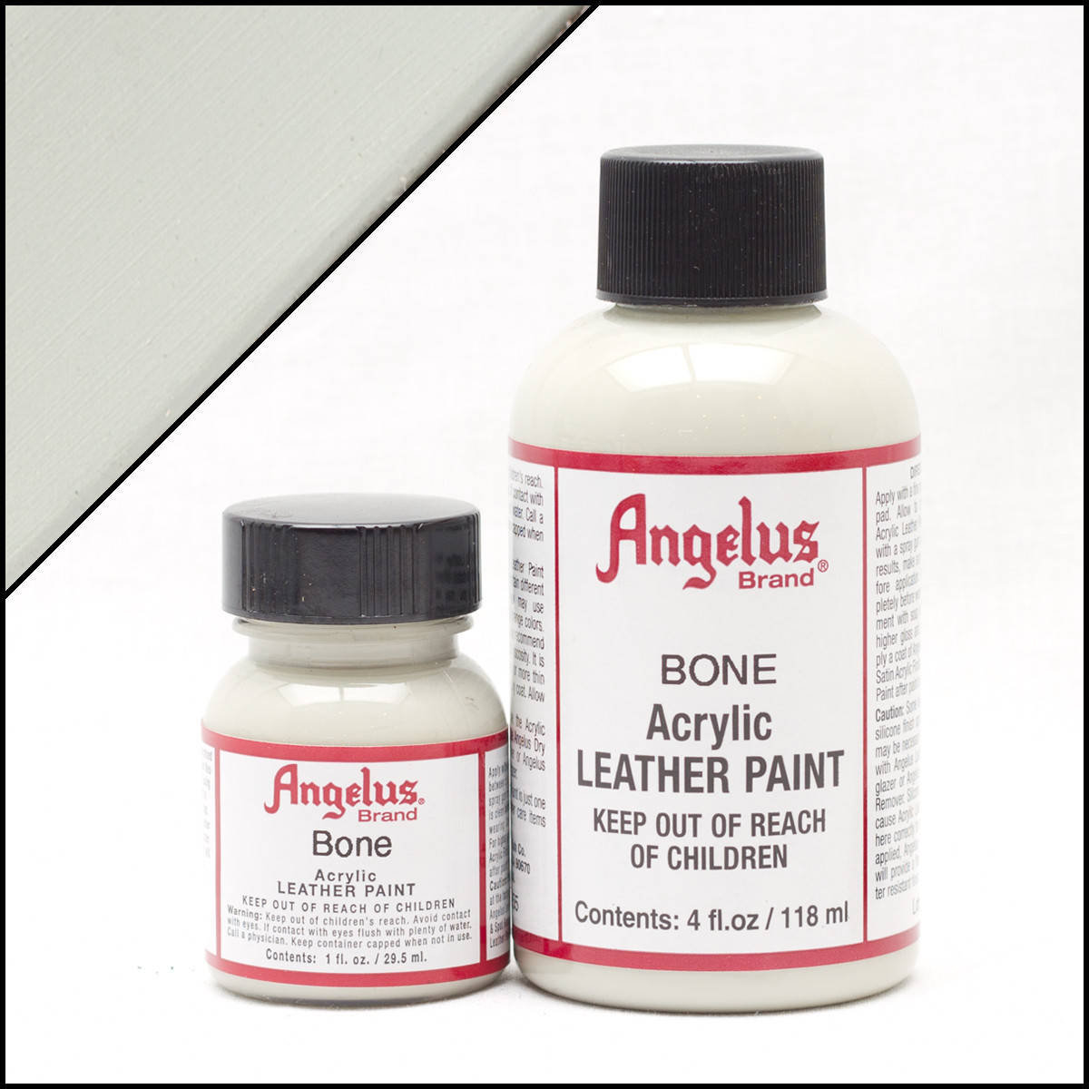 

Краска для кожи Angelus Bone (кость), Светло-серый