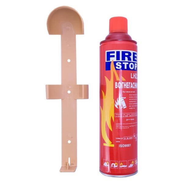 

Огнетушитель / Вогнегасник вуглекислотний "FIRE STOP" 0.5л з кріпленням