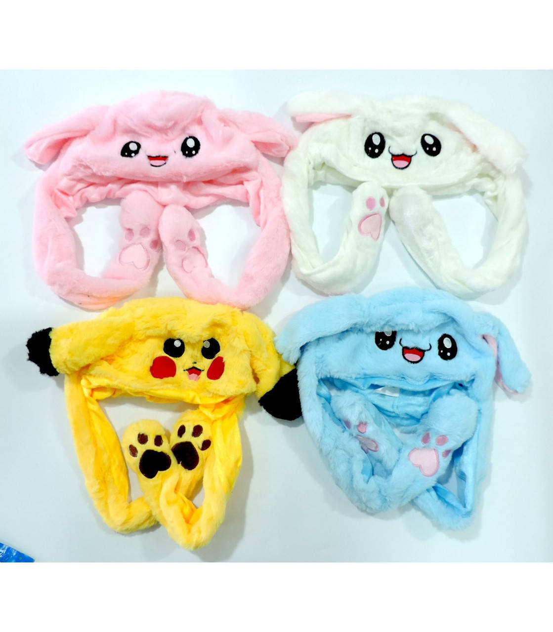 

Шапка с поднимающимися ушами, Разные цвета