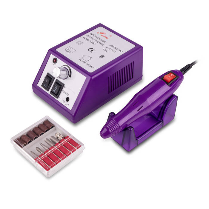 

Фрезер для маникюра Lina 2000, фиолетовый 10 ватт, 20 000 об/мин