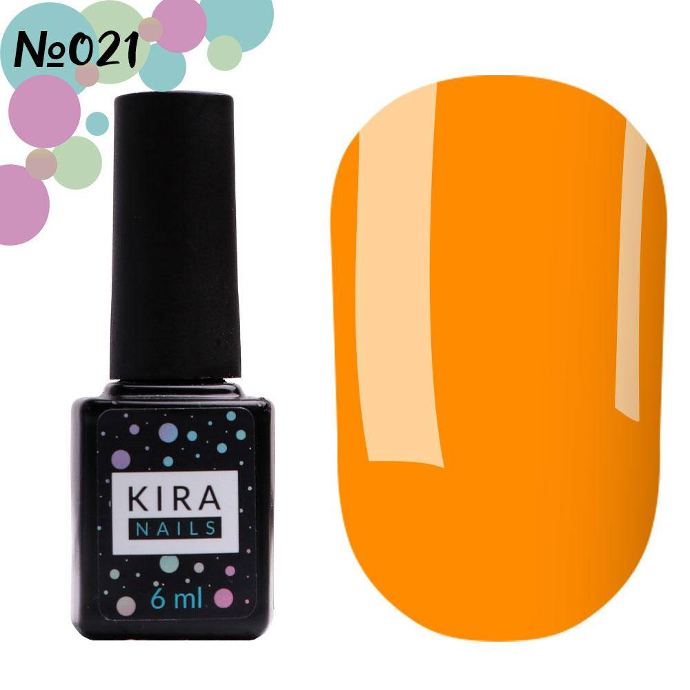 

Гель-лак Kira Nails №021, 6 мл (оранжевый)